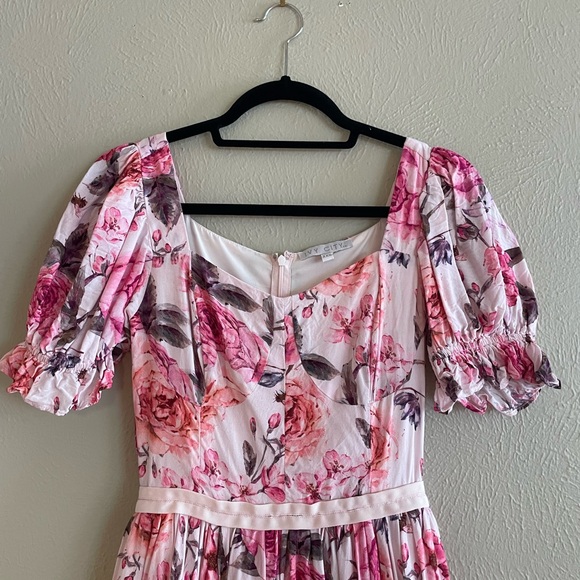 NEVER WORN Ivy City Co Ballerina pink floral dress - Picture 4 of 12
